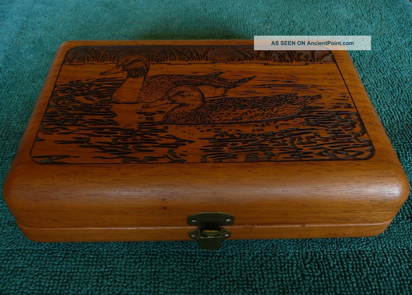 Vintage Las - Art Handcrafted Hardwood Box Boxes photo
