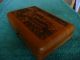 Vintage Las - Art Handcrafted Hardwood Box Boxes photo 3