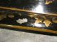 Chic Vintage Tole Ware Toleware Tray Floral Shabby Hand Painted Signed Toleware photo 6