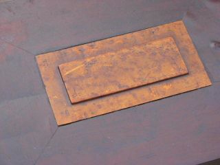 Antique Birds Eye Maple & Flame Mohagony Dovetailed Document Jewelry Box photo