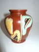 Small Retro West Germany Vase Excellent Example Of Retro Pottery Thick Glaze Vases photo 1