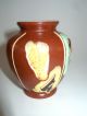 Small Retro West Germany Vase Excellent Example Of Retro Pottery Thick Glaze Vases photo 4