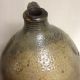 Antique Stoneware: Rare Ny Ovoid Jug,  Cobalt & Reeded Rim,  C.  Crolius?,  Ca.  1820 Jugs photo 4