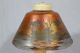 Small Antique Circa - 1930s Boudoir Lamp Painted Carnival Art Glass Shade Nr Lamps photo 4