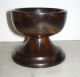 Antique Treenware Treen Wood Small Urn Or Master Salt Other photo 2