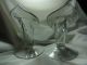 Pair Of Antique Calla Lilly Crystal Glass Candle Holders Handmade Est 1940 ' S Vases photo 8