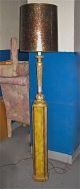Rare Mid Century Hollywood Regency Hand - Carved,  Gilded Standing Lamp,  Eames Era Lamps photo 4