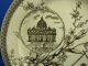 Rome & Paris Aesthetic Transferware Plate Gimson & Co. Plates & Chargers photo 1