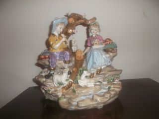 Antique Victorian Figure Figurine By Germany 1900 Large photo