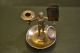 Rare Pewter Blackmore Candlestick And Watch Support Metalware photo 4