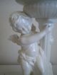 Vintage Style Cherub Angel Statue Compote Candle Holder Chic Compotes photo 1