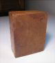 Antique Gaming Marker/token Box Red Heart - Shaped Inlay Wood Veneer Whist Game Boxes photo 6
