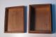 Antique Gaming Marker/token Box Red Heart - Shaped Inlay Wood Veneer Whist Game Boxes photo 7