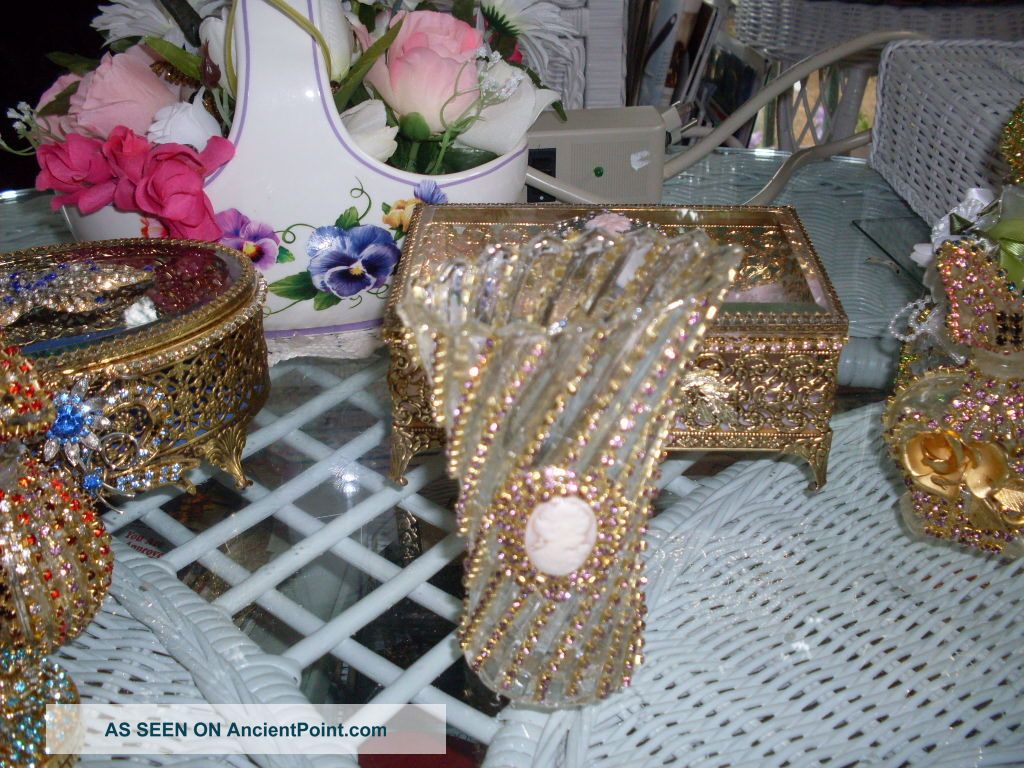 Crystal Jeweled Bud Vase Vases photo