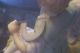 Antique German Dresden C.  Thieme Porcelain Figurine Boy & Girl Great Details Figurines photo 6