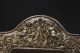 Refinished Ornate Silver Leaf Floral Cherub Mirror Mirrors photo 3