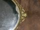 Old Antique Mirror Plate Mirrors photo 1