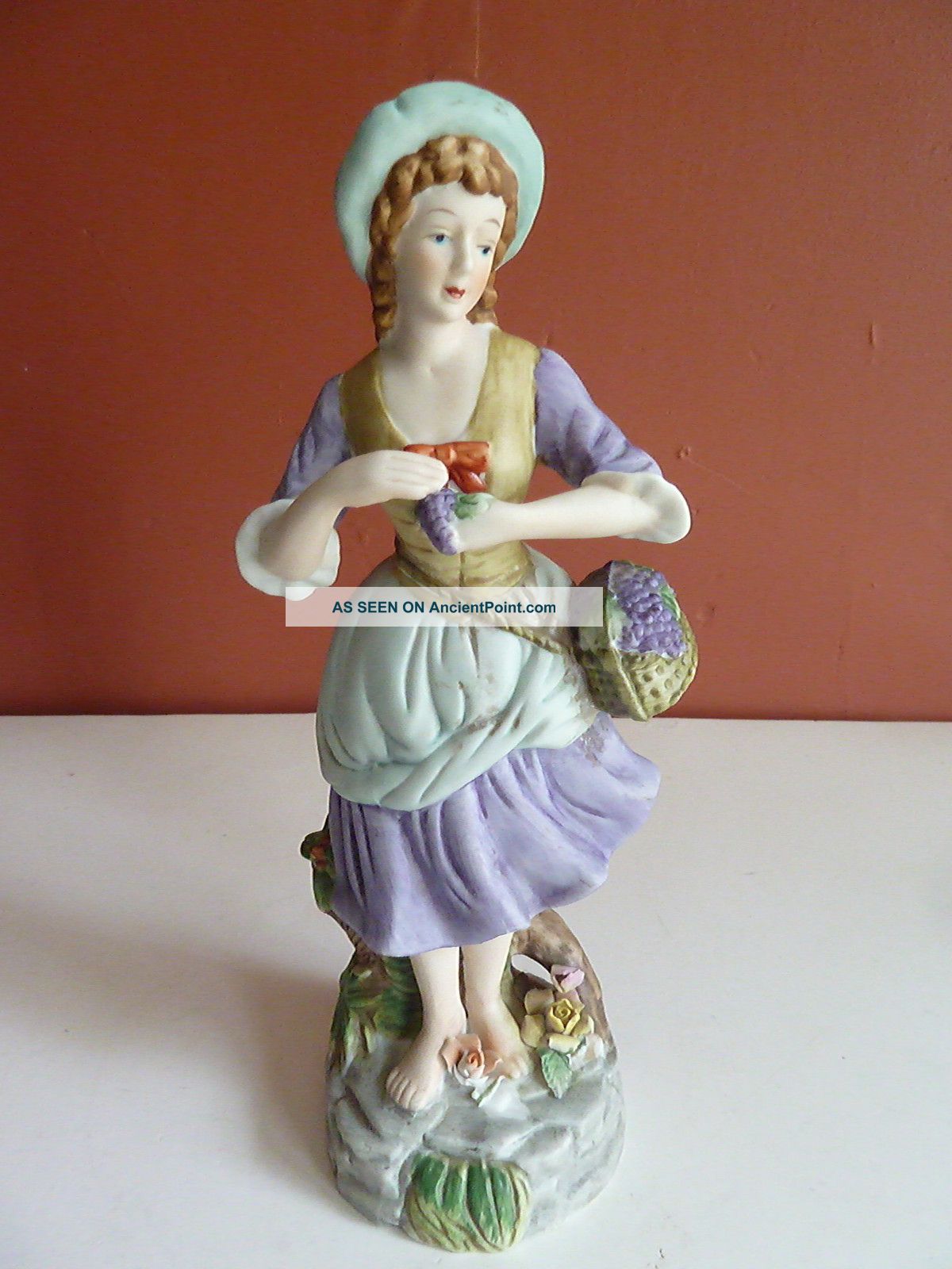 Antique Germany German Bisque Lady Figurine Figurines photo