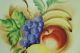 Vintage Hand Painted Fruits Leaves Grapes Plate Plates & Chargers photo 1