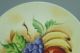 Vintage Hand Painted Fruits Leaves Grapes Plate Plates & Chargers photo 2