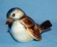 Vintage Goebel Germany Porcelain Ceramic Pottery Cute Sparrow Bird Figurine Figurines photo 3