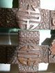 Fine & Unusual 19thc Chinese Carved Panel With 3 Toed Dragon Other photo 3