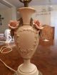 Vintage Cordey Porcelean Rose Pattern Lamp With Shade Lamps photo 1