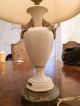 Vintage Cordey Porcelean Rose Pattern Lamp With Shade Lamps photo 5