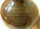 Canadian Stoneware Halifax,  Nova Scotia,  Robertson,  Merchant Crock,  Jug,  1800 ' S Crocks photo 1