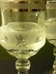 Fabulous Set Of Six Wine Glasses Stemware photo 5