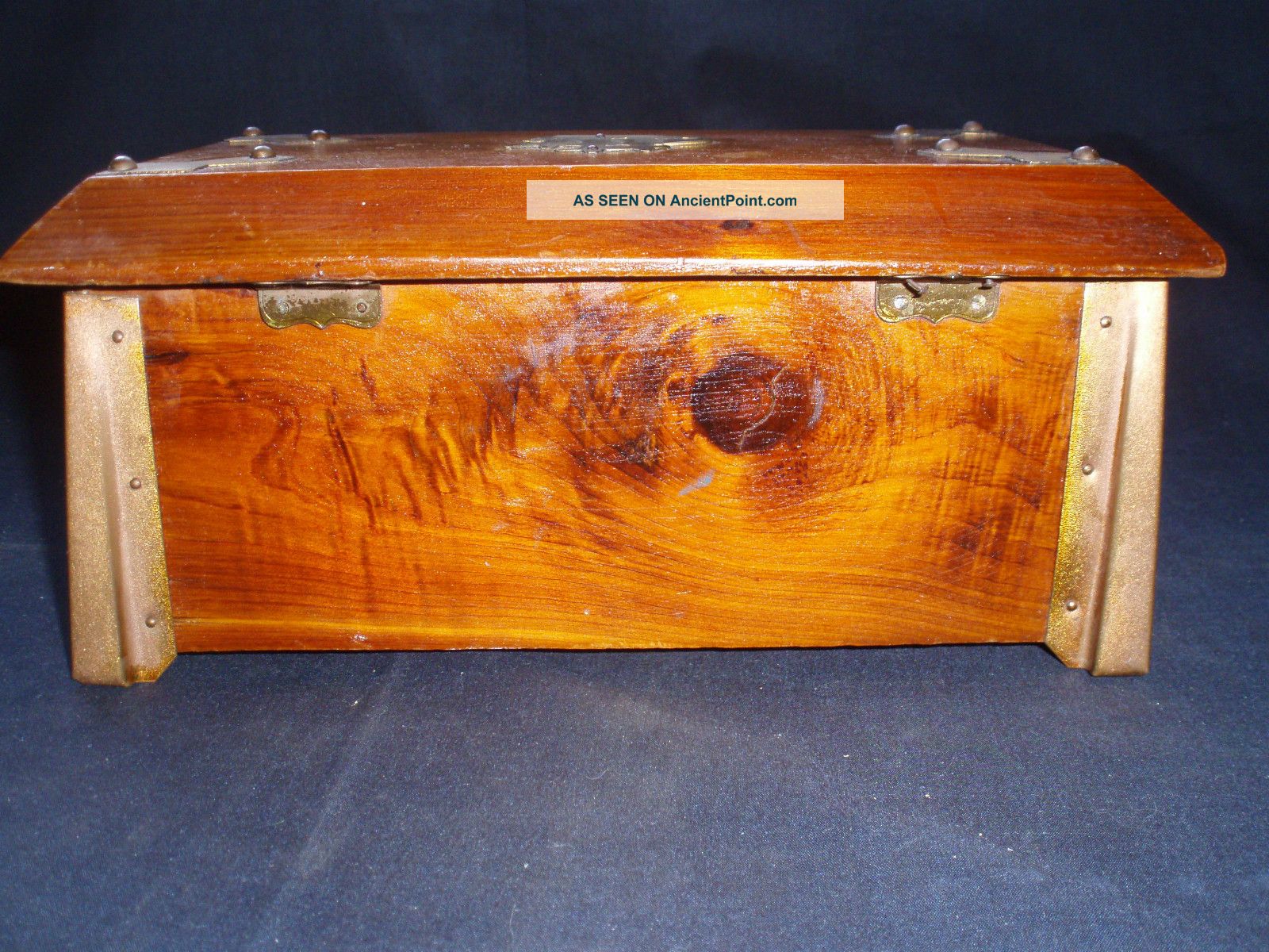 Vintage Salesman Sample Cedar Chest (jewelry Box) 