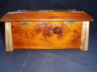 Vintage Salesman Sample Cedar Chest (jewelry Box) 