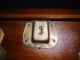 Vintage Salesman Sample Cedar Chest (jewelry Box) 