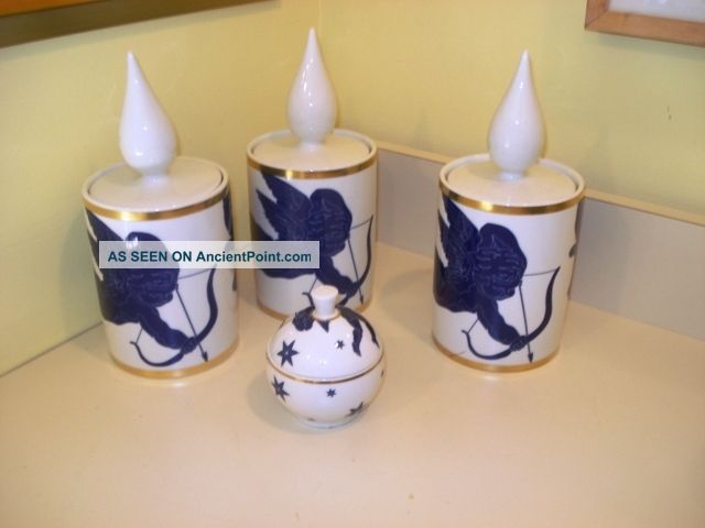 Four Piece German Porcelian Vanity Set By Arzberg Other photo