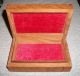 Hand Crafted Wood Box - Has Brass Inlays - Trinket Box. Boxes photo 2
