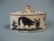 Very Fine French France Faience Majolica Inkwell W/ Zoomorphic Decor Ca.  20th C. Other photo 1