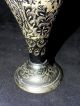 Imperial Russia Large Black Brass Vase Stunnig Engraving Cross Mark Metalware photo 3