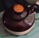 Vintage Crock Bean Pot With Lid Usa Crocks photo 1
