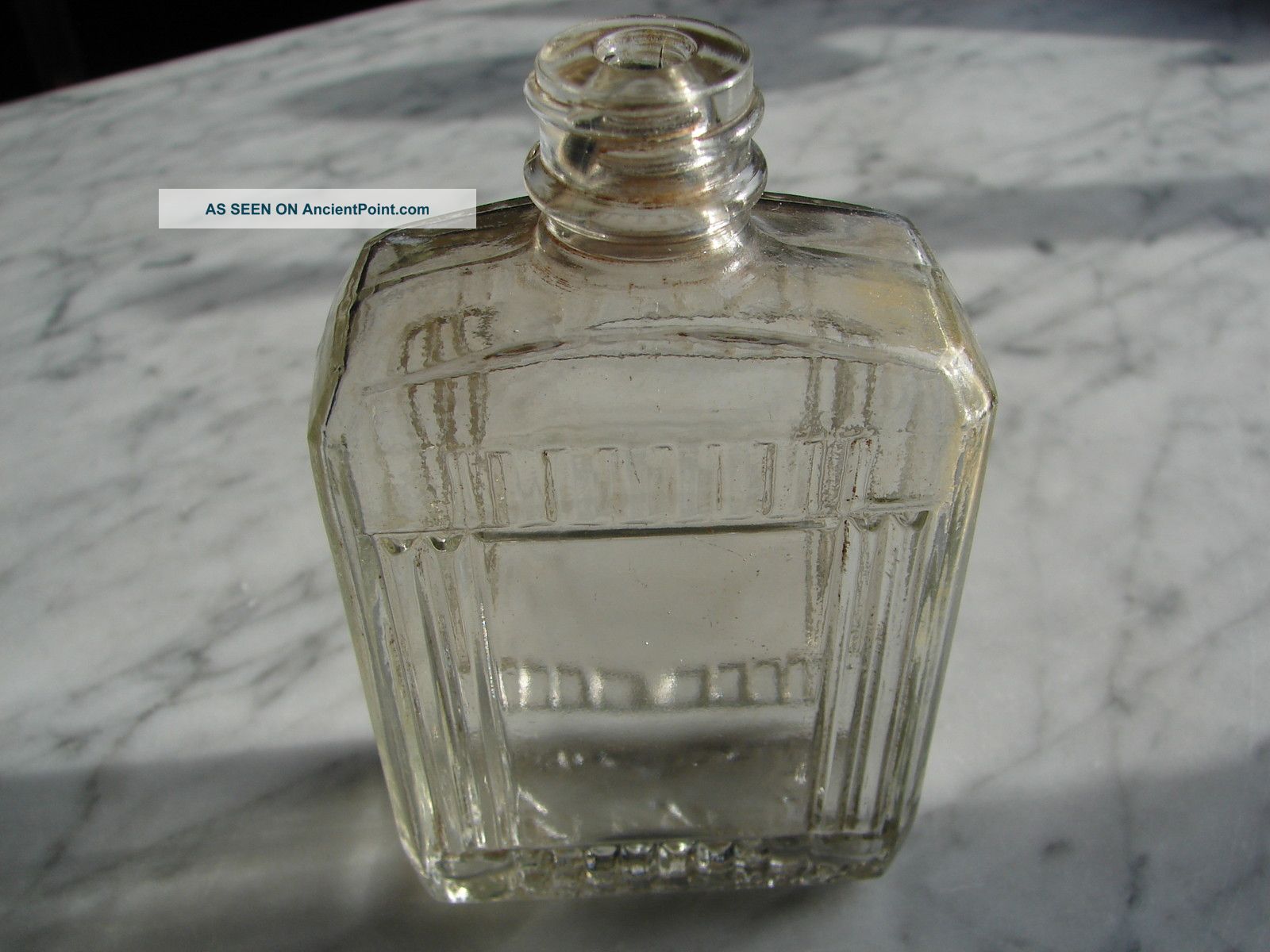 Fitch Antique Decorative Glass Perfume Bottle Vintage