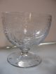 Antique 8 Old Crystal Water Goblets,  Sherbet,  Very Large Stemware photo 4