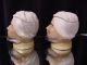 2 Antique Tobacco Jars,  Men With Beards And Turbans Jars photo 6
