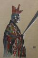 Antique 1930s Gouache Watercolor Paintings Chinese Genre Portrait Paintings Other photo 2