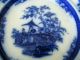 C.  1840 Flow Blue Plate - Amoy Pattern Plates & Chargers photo 2