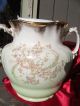 Antique C1850 Maddock Victorian Chamber Porcelain Water Holder Marked 15 