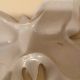 Vintage Porcelain Gold & White Butterfly Shaped Dish Italy Large Dishes photo 4