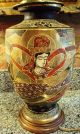 Vintage Handpainted Japanese Satsuma Lamp From The 1940 ' S Or 1950 ' S Lamps photo 10