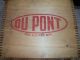 Dupont High Explosives Dangerous Dynamite Wood Box I.  C.  C.  - 14 - Dovetailed Box Boxes photo 9