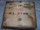 Dupont High Explosives Dangerous Dynamite Wood Box I.  C.  C.  - 14 - Dovetailed Box Boxes photo 10
