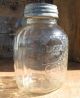 Vintage Sunshine Coffee Jar Springfield Mo Canning Jar Zinc Lid Kitchen Decor Jars photo 1