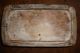 Antique Wood Box W/ Copper Straps Wooden Planter Box Plank Boards Boxes photo 5